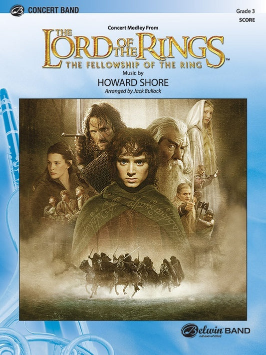 Lord Of The Rings Fellowship Medley Concert Band Gr 3 Score