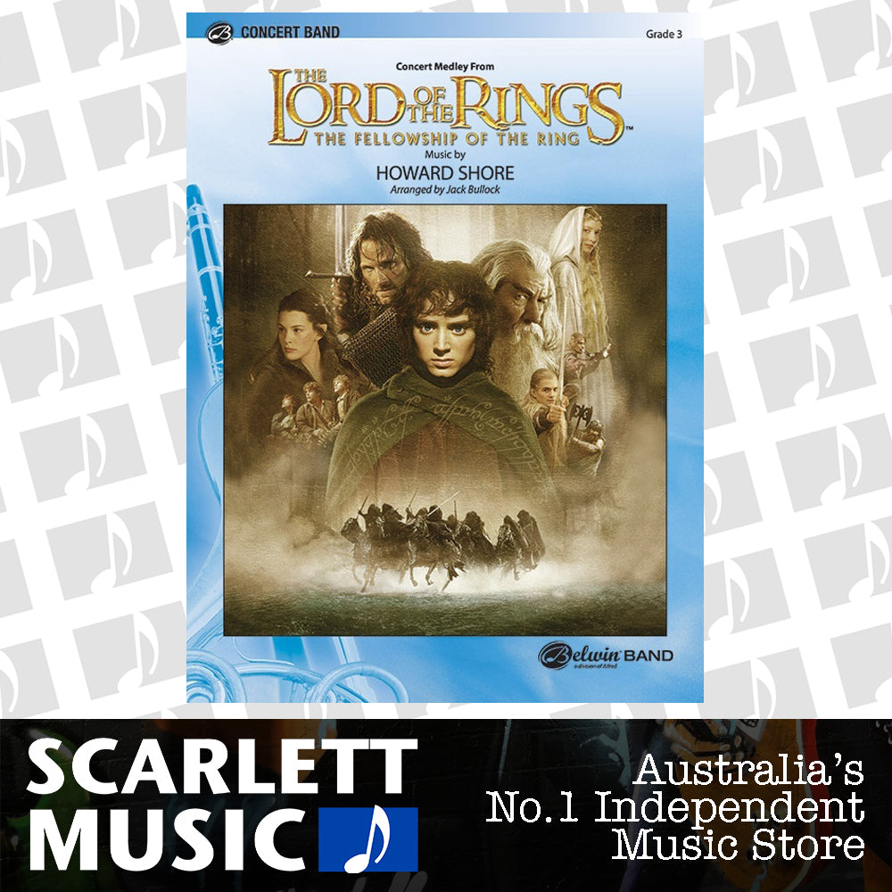 Lord Of The Rings Fellowship Medley Concert Band Gr 3 — view 2