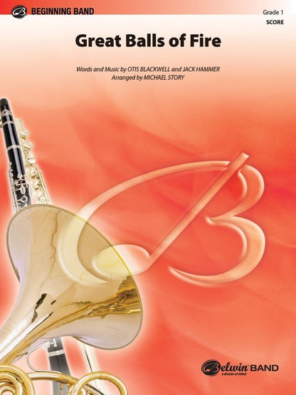 Great Balls Of Fire Concert Band Gr 1 Conductor Score