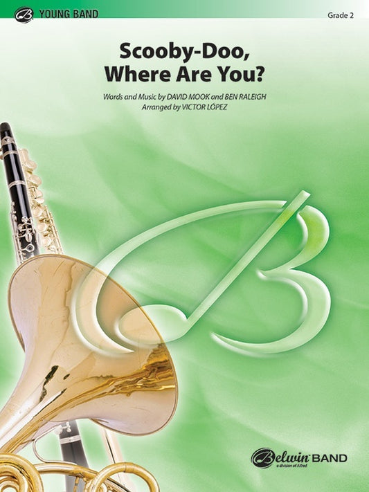 Scooby Doo Where Are You Concert Band Sheet Music Grade 2
