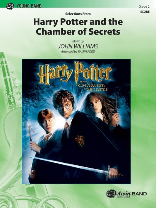 Harry Potter Chamber Secrets Themes Concert Band Gr 2 Score