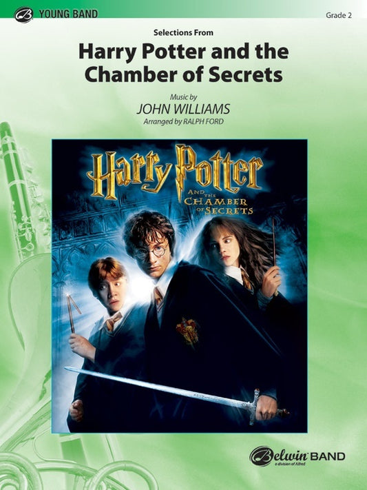 Harry Potter Chamber Of Secrets Themes Concert Band Gr 2