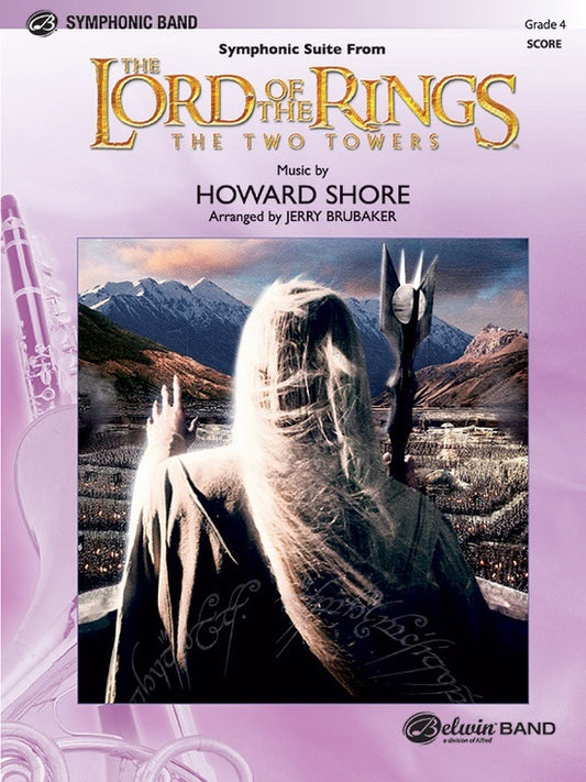 Lord Of The Rings Two Towers Suite Concert Band Gr 4 Score