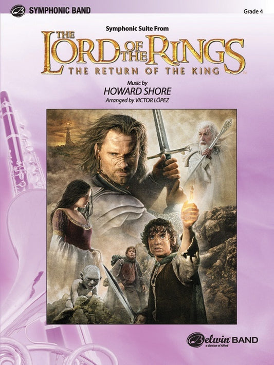 Lord Of The Rings Return Of The King Suite Concert Band Gr 4