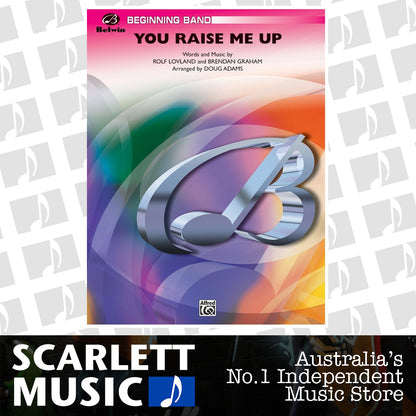 You Raise Me Up Concert Band Sheet Music for Beginners — view 2