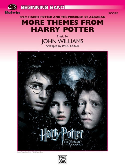 Harry Potter Prisoner More Themes Concert Band Gr 1 Score
