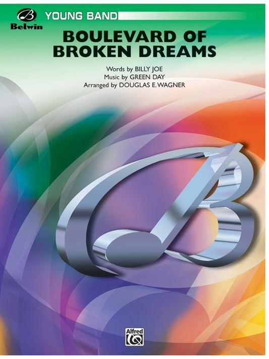 Boulevard of Broken Dreams Concert Band Sheet Music Grade 2