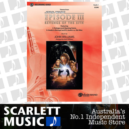 Star Wars Episode III Revenge of the Sith Concert Band Grade 1 Score — view 2