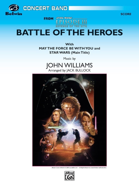 Battle of the Heroes Concert Band Grade 1 Conductor Score