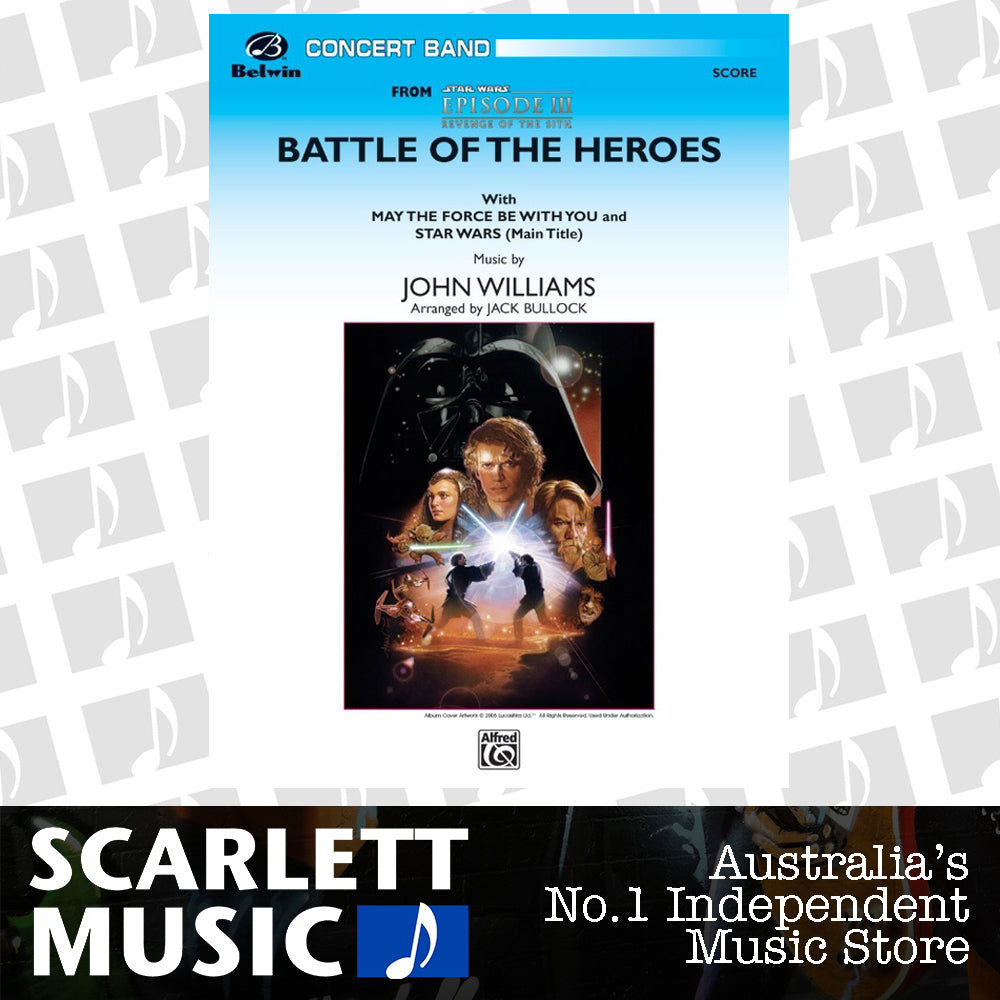 Battle of the Heroes Concert Band Grade 1 Conductor Score — view 2