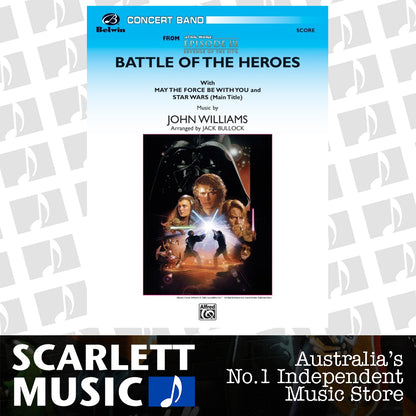 Battle of the Heroes Concert Band Grade 1 Conductor Score — view 2