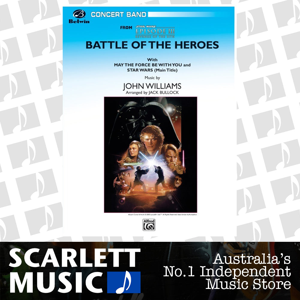 Battle of the Heroes Concert Band Sheet Music Grade 1 — view 2