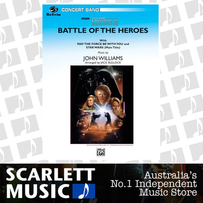 Battle of the Heroes Concert Band Sheet Music Grade 1 — view 2