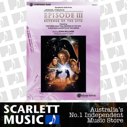 Star Wars Episode 3 Revenge of the Sith Suite Concert Band Sheet Music Grade 4 — view 2
