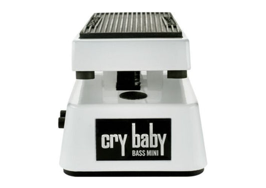 JIM DUNLOP Bass Cry Baby Mini Wah Guitar Effects Pedal *NEW* White