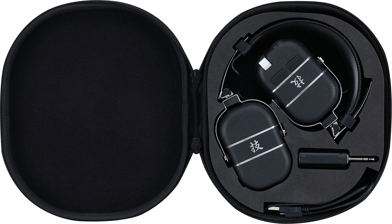 BOSS CB-WZ-AIR Carrying Case for WAZA-AIR & WAZA-AIR BASS - Rugged, Lightweight, Custom Fit, Semi-Rigid EVA Shell, High-Density Foam Insert — view 3
