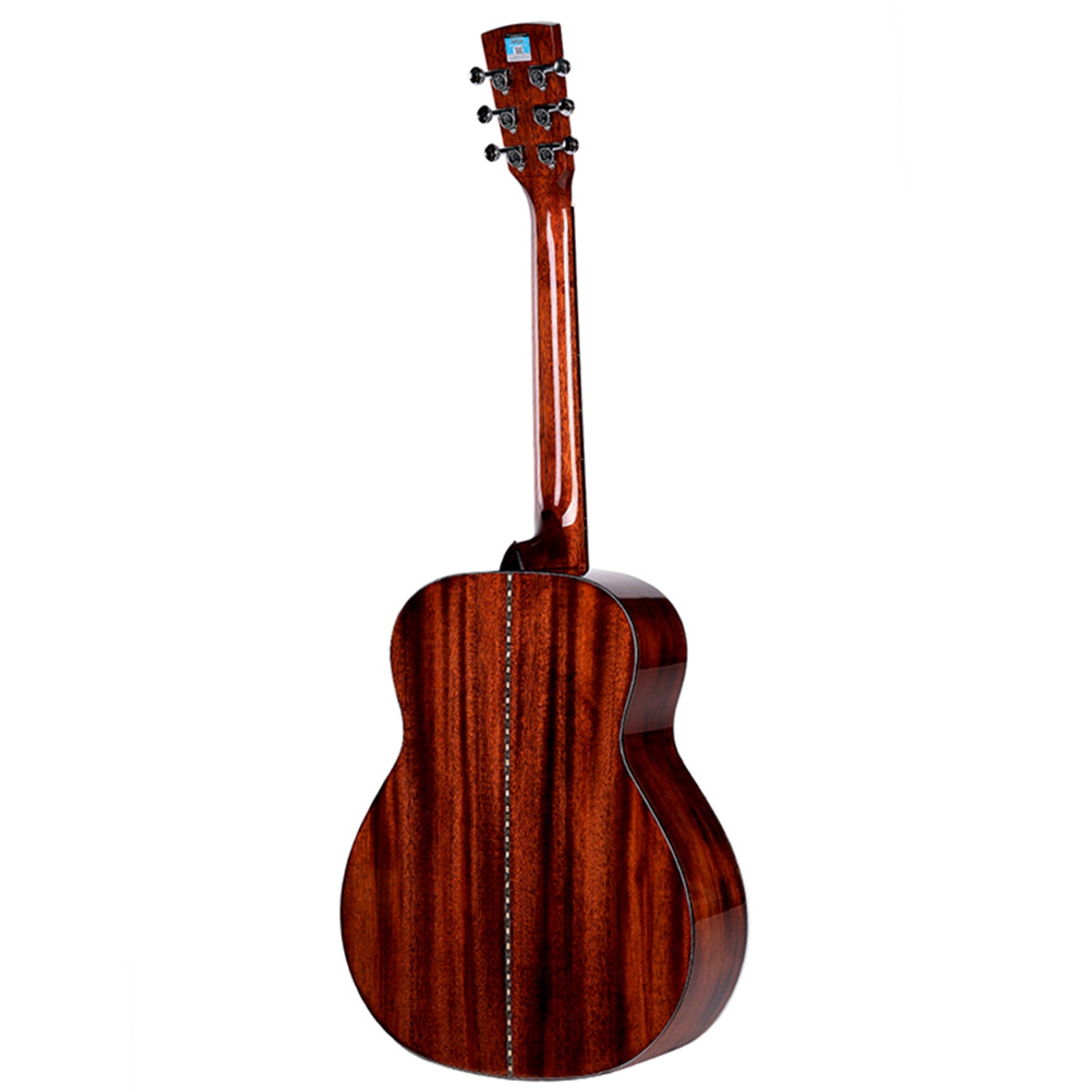 Saga CC1 All Solid Top 36" Small Body Acoustic Guitar - Natural Finish — view 2