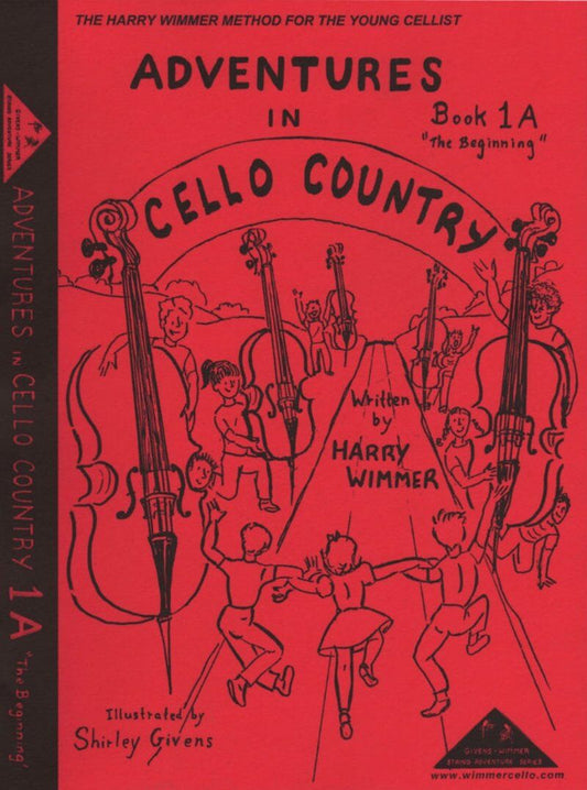 Adventures in Cello Country Book 1A by Harry Wimmer, M&M, Cello, 1 Page