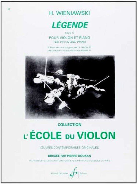 Wieniawski - Legende Op. 17 for Violin and Piano