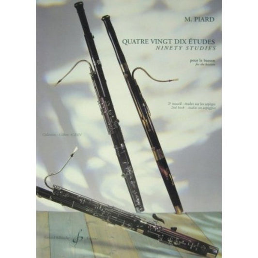 Etudes 90 Book 2 (30 Etudes Sur Les Arpeges) Bassoon (Softcover Book)