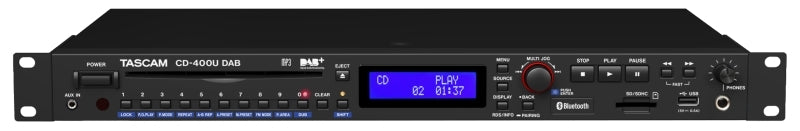 TASCAM CD400U CD Player With Dab Radio