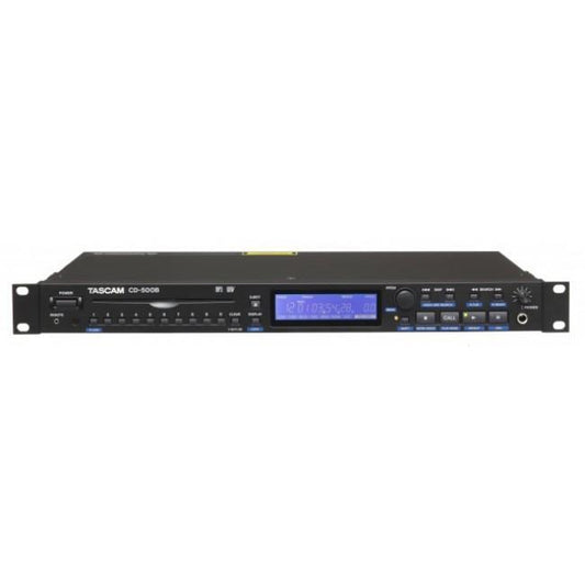 TASCAM CD500B CD Player With Balanced Outputs (1u)