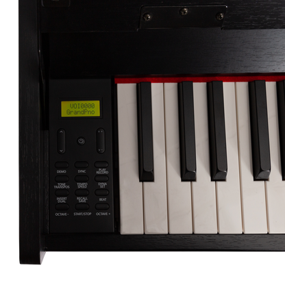 Crown CDP806 88-Key Weighted Digital Piano Gloss Black — view 4