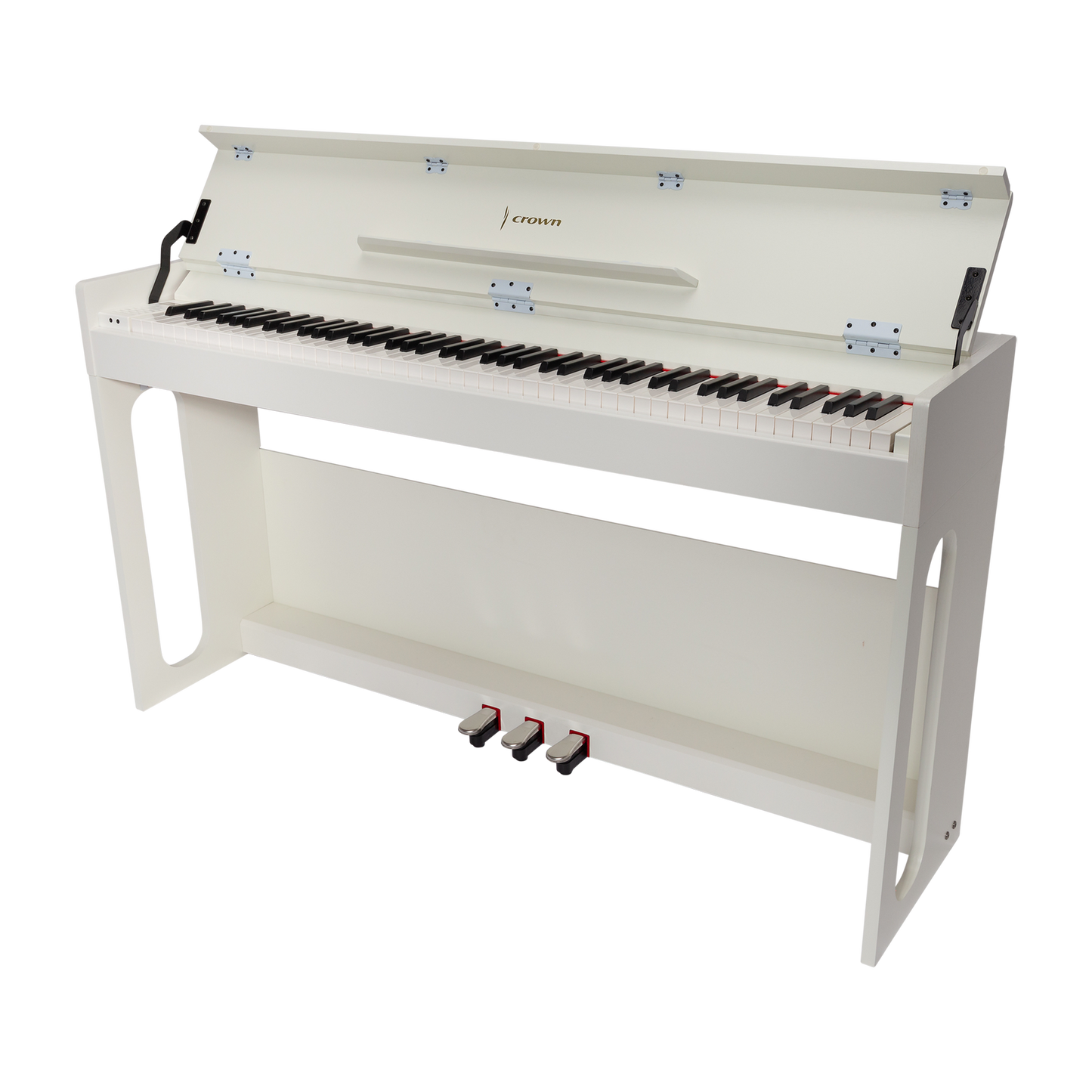 Crown CDP806 88-Key Weighted Digital Piano Gloss White
