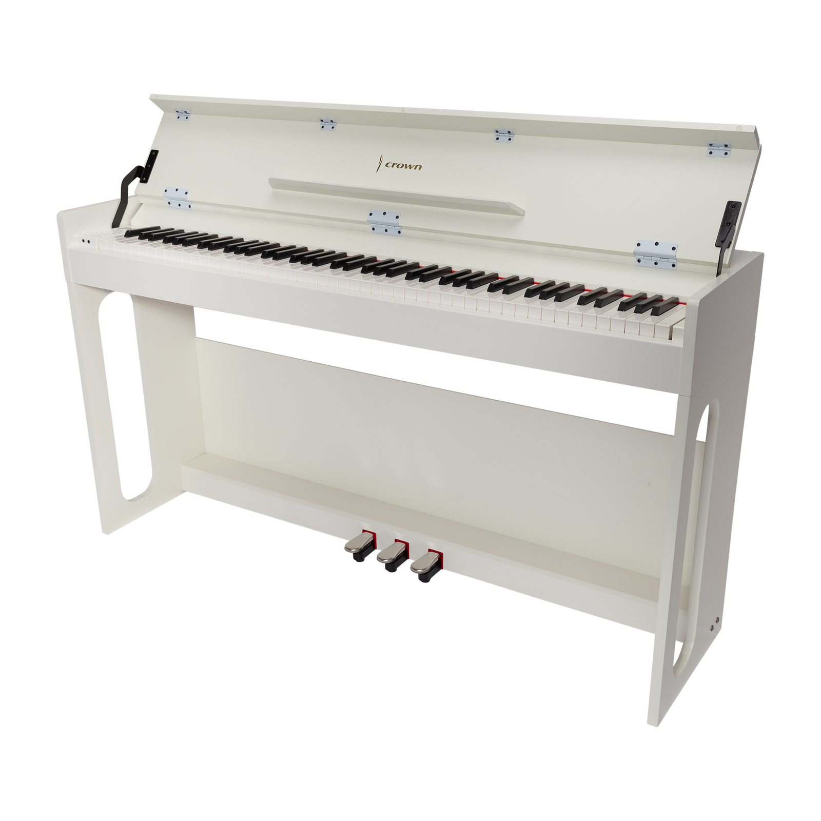 Crown CDP806 88-Key Weighted Digital Piano Gloss White