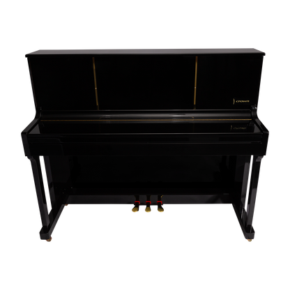 Crown CDP-901-BLK Upright 88-Key Weighted Digital Piano with French Dream Sound Engine, Black Finish — view 4