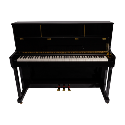Crown CDP-901-BLK Upright 88-Key Weighted Digital Piano with French Dream Sound Engine, Black Finish — view 3