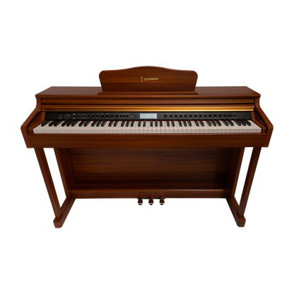 Crown CDP-913-WDG Upright 88-Key Weighted Digital Piano Woodgrain Finish — view 3