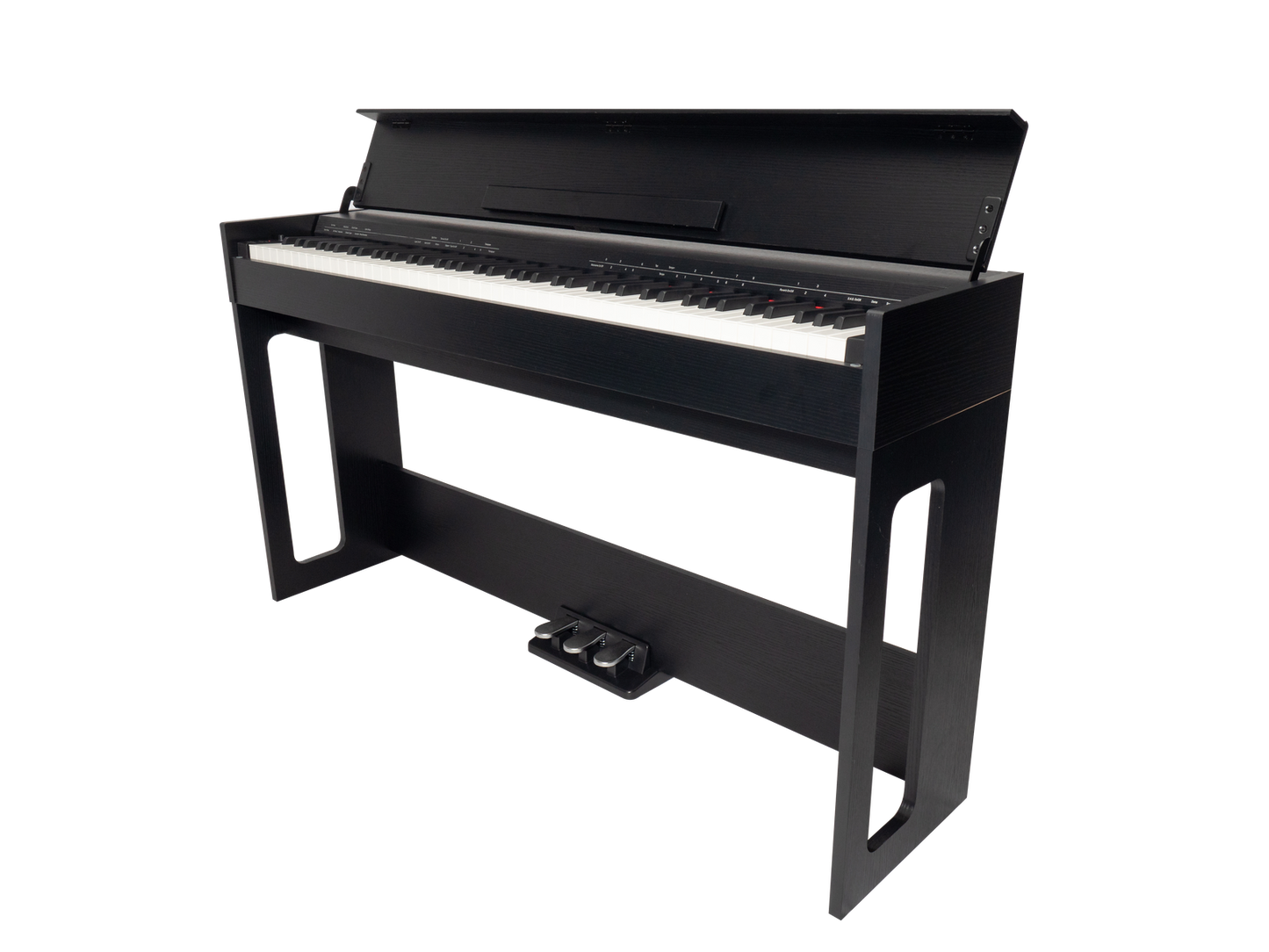 Crown CDP-A5 88-Key Touch Responsive Digital Piano with USB and MIDI Ports (Black) — view 2