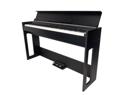Crown CDP-A5 88-Key Touch Responsive Digital Piano with USB and MIDI Ports (Black) — view 2