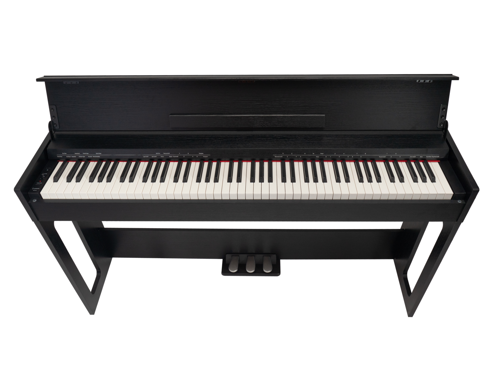 Crown CDP-A5 88-Key Touch Responsive Digital Piano with USB and MIDI Ports (Black) — view 4