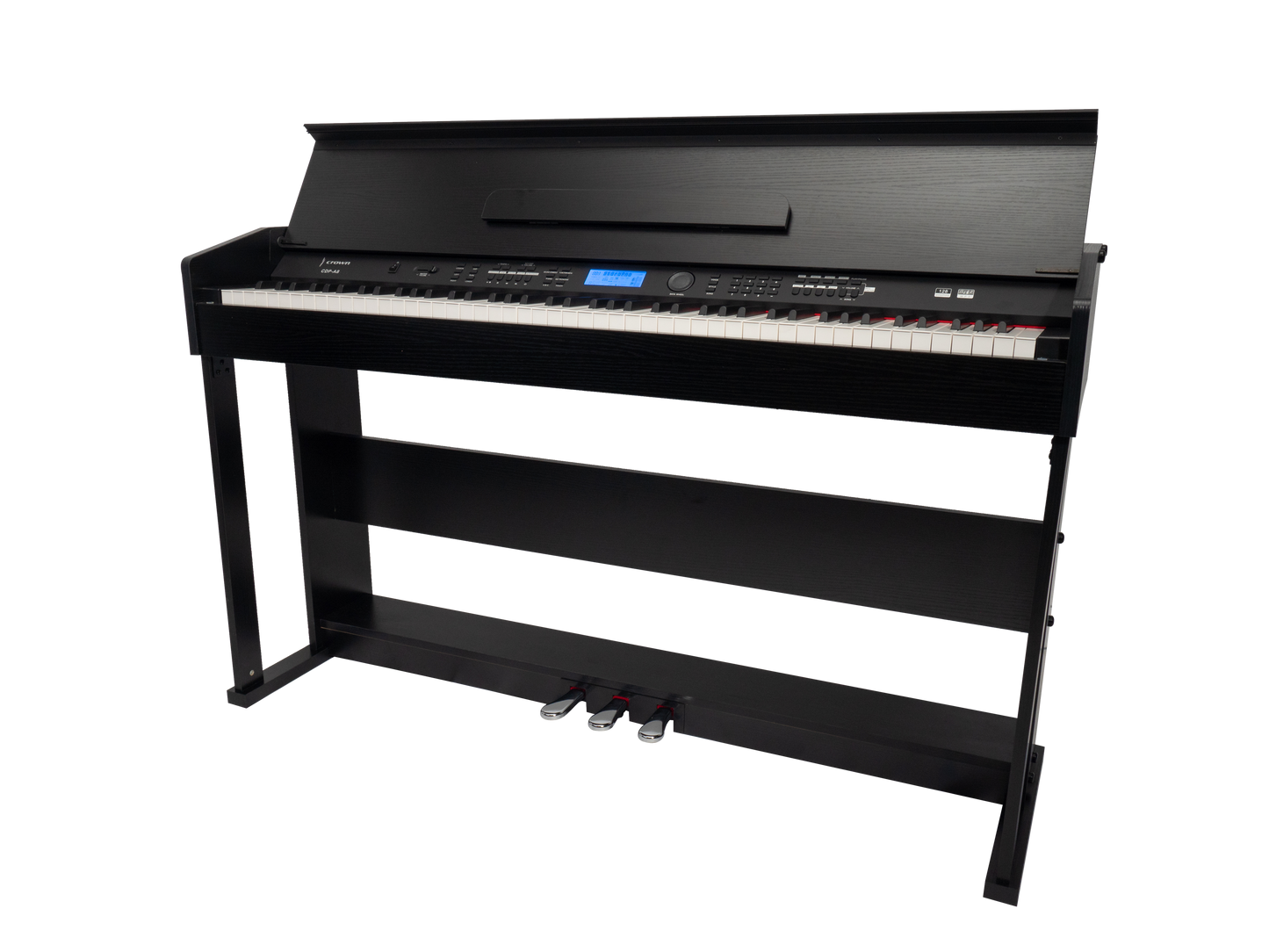 Crown CDP-A8 88-Key Touch Responsive Digital Piano with LCD, USB, MIDI, and Built-In Voices