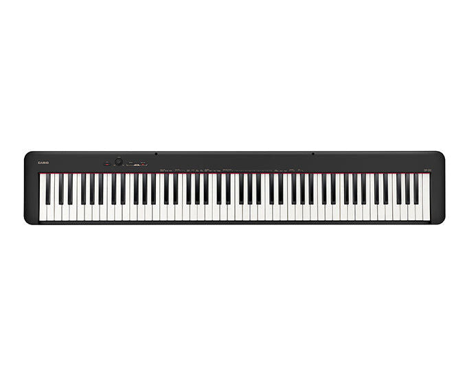 Casio CDP-S110BK Digital Piano with Scaled Hammer Action Keyboard, 88 Keys, 10 Tones, Portable Design, Includes SP-3 Pedal and Music Stand — view 3