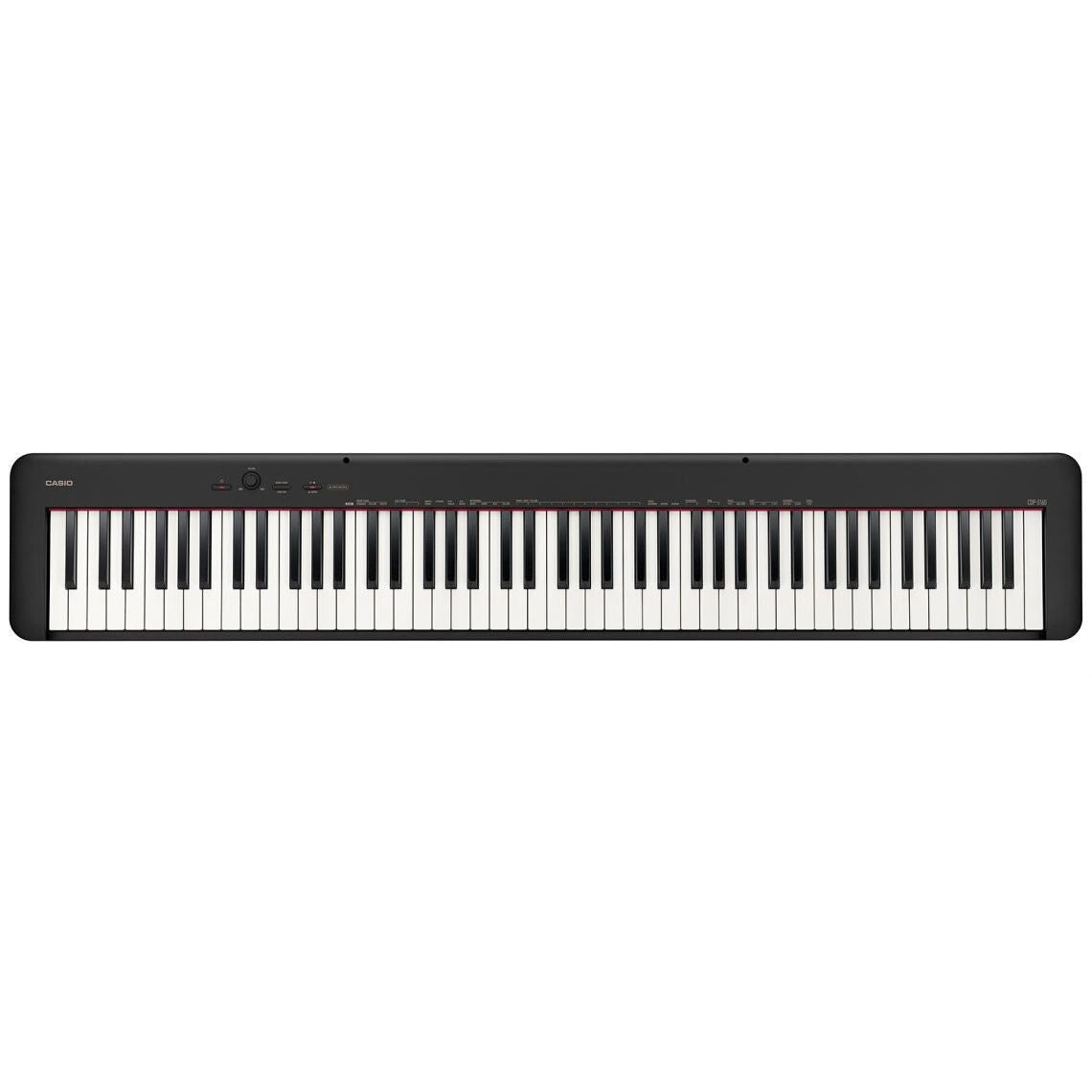 Casio CDP-S160BK Digital Piano with 88 Keys, Scaled Hammer Action, 10 Built-in Tones, MIDI Recorder, and Compact Design — view 3
