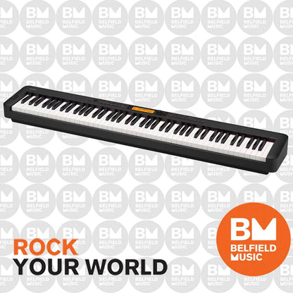 Casio CDP-S360BK Digital Piano with 88 Keys, 700 Tones, Scaled Hammer Action, MIDI Recorder, Bluetooth Compatibility, and Portable Design — view 3
