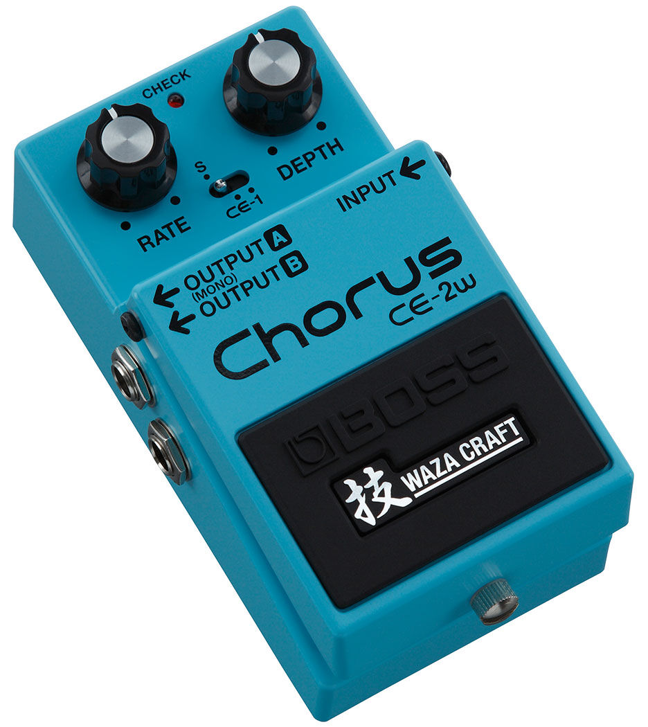 BOSS CE-2W Chorus Pedal - Compact Analog Chorus Effects, True Bypass, Vintage Mode, Custom Mode, 1976 Legacy Design — view 3
