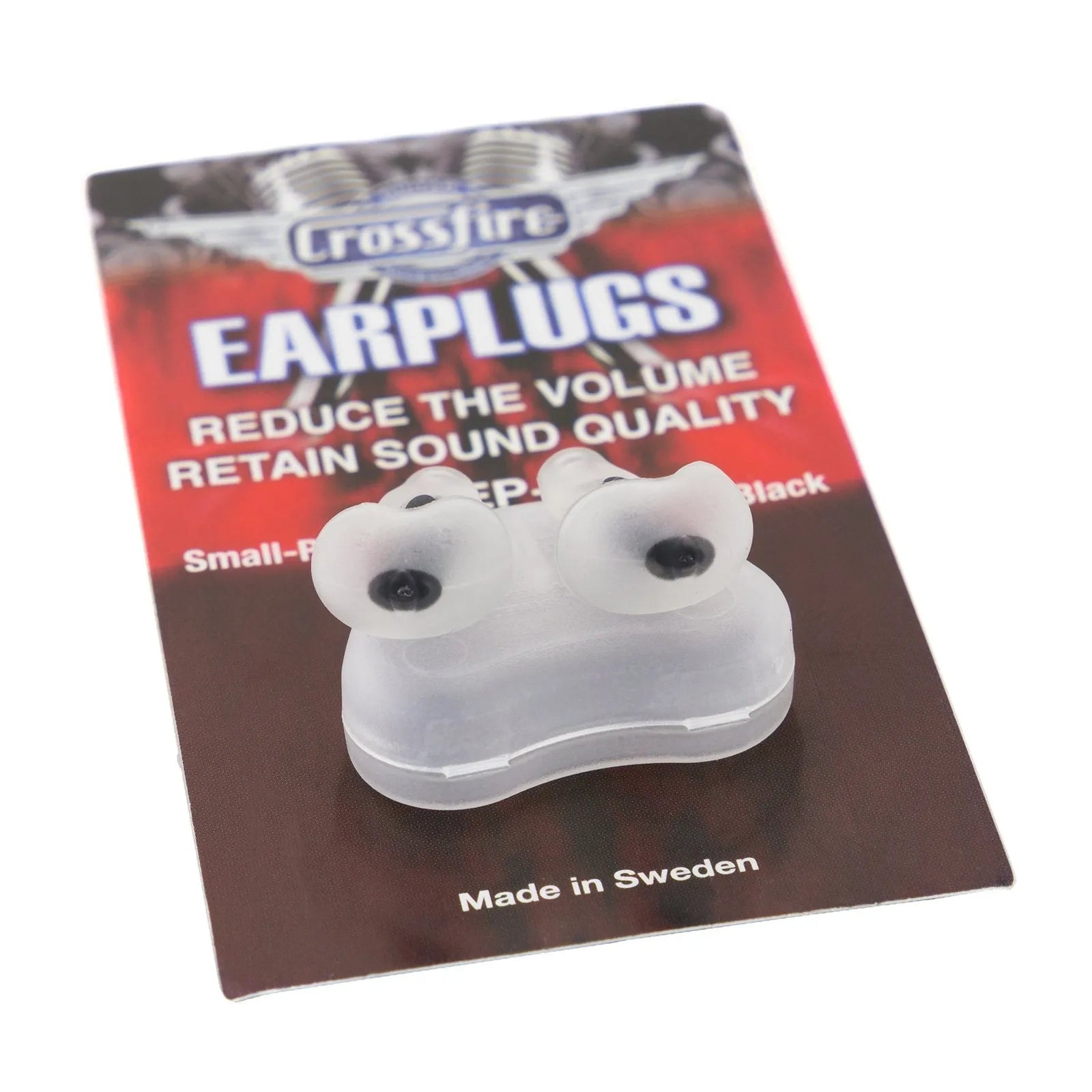 Crossfire Deluxe Earplugs Large Black CEP-2-LGE — view 3