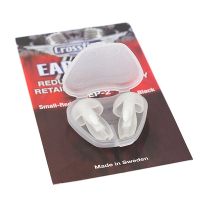 Crossfire Deluxe Medium Earplugs - White, Class-3 Protection (18-21dB), Reusable, Made in Sweden, Guitar Accessories — view 2