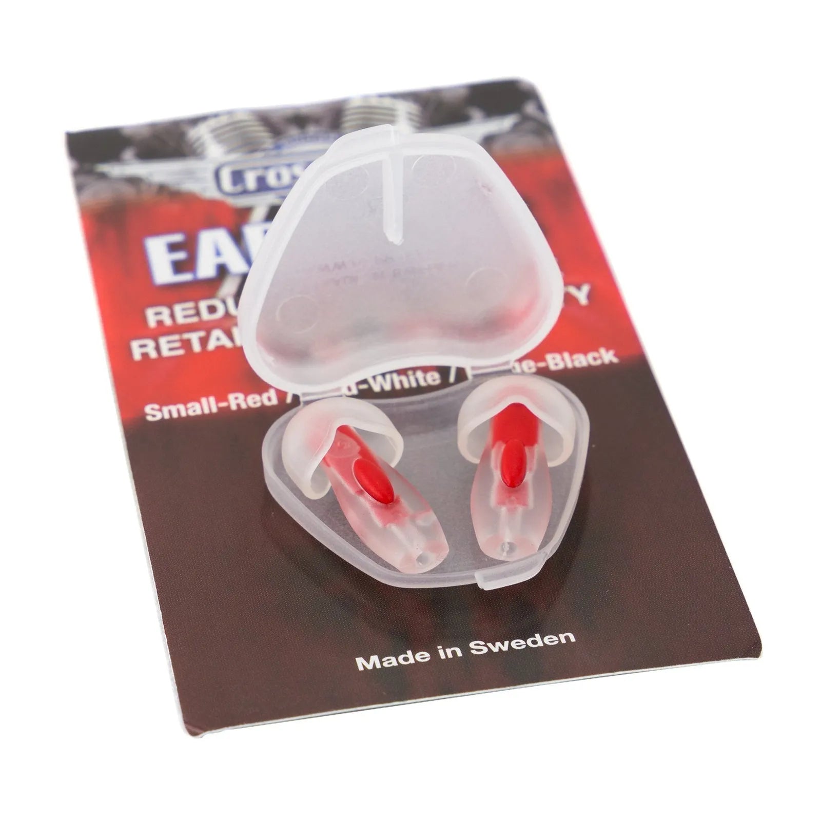 Crossfire Deluxe Earplugs Small Red CEP-2-SM with Class-3 Protection 18-21dB — view 2