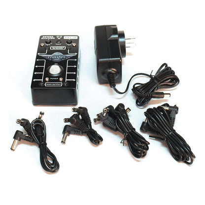 Crossfire CF-PST-10 10-Port Effects Pedal Power Supply with 8 x 9V and 2 x Adjustable Outputs — view 2
