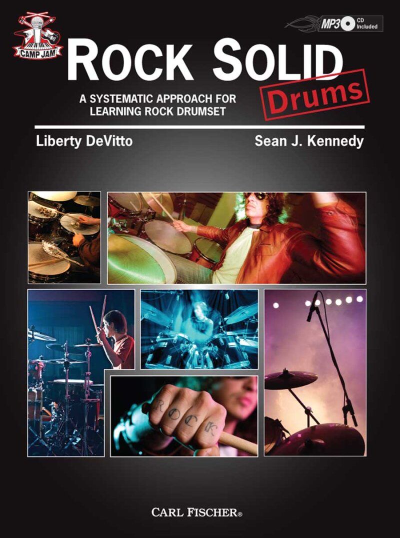 Camp Jam Rock Solid Drums Guide with Play-Along Tracks