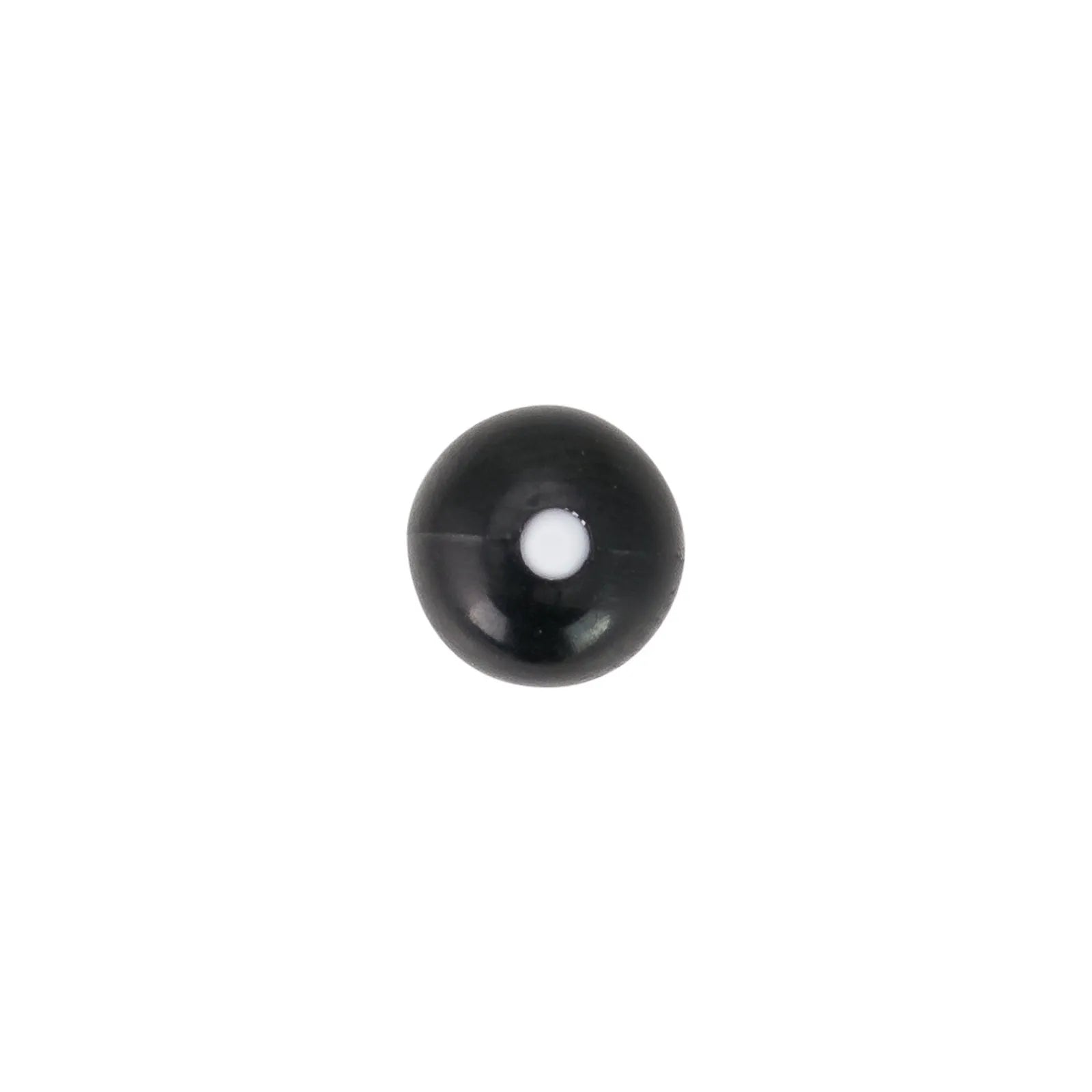 Crossfire Acoustic Guitar Bridge Pins Set of 6 Black Hard Plastic 25mm Stem 5mm Head 5 Degree Taper — view 4
