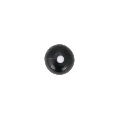 Crossfire Acoustic Guitar Bridge Pins Set of 6 Black Hard Plastic 25mm Stem 5mm Head 5 Degree Taper — view 4