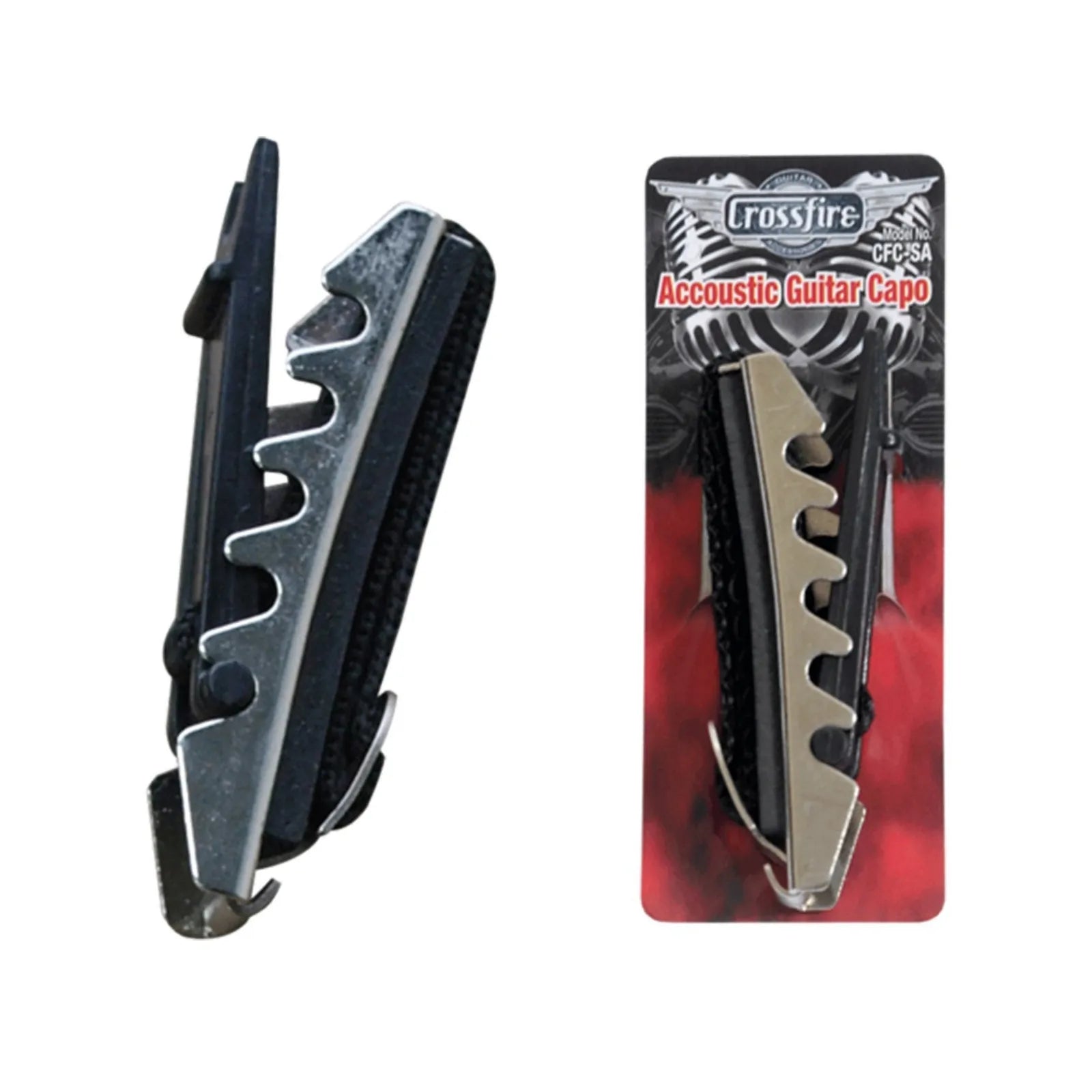 Crossfire CFC-SA Strap Style Acoustic Guitar Capo — view 2