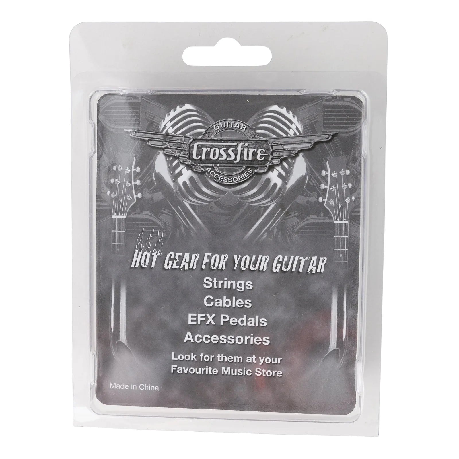 Crossfire Trigger-Style Capo for Classical Guitar - Black — view 4