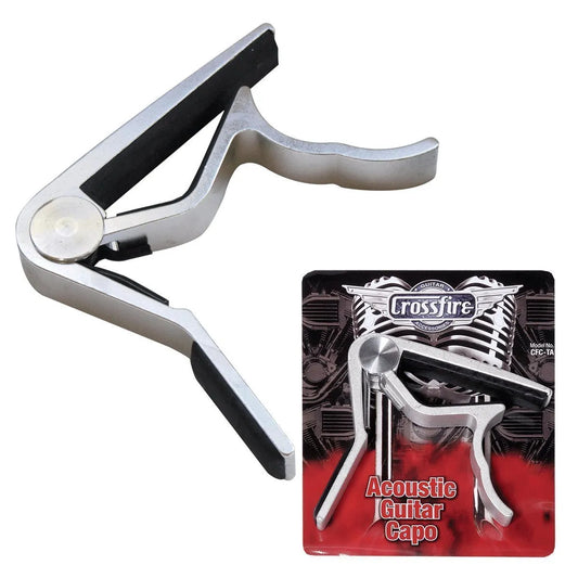 Crossfire Trigger Style Classical Guitar Capo Nickel